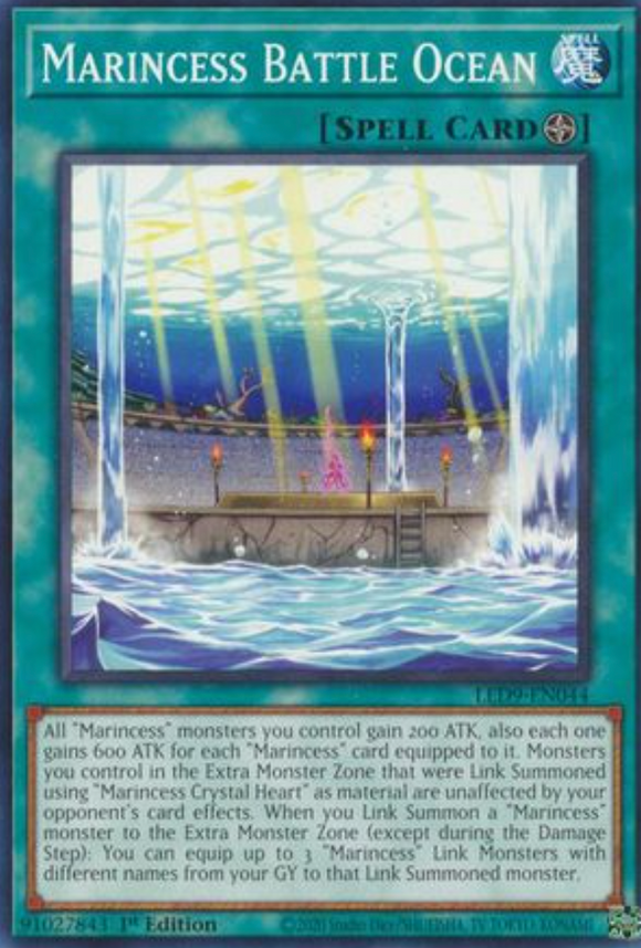 Marincess Battle Ocean - LED9-EN044 - Common 1st Edition