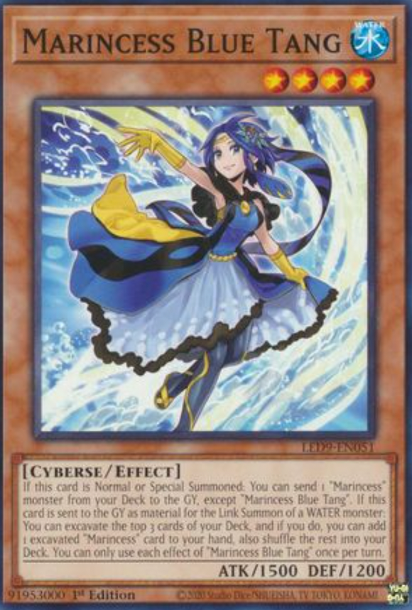 Marincess Blue Tang - LED9-EN051 - Common 1st Edition