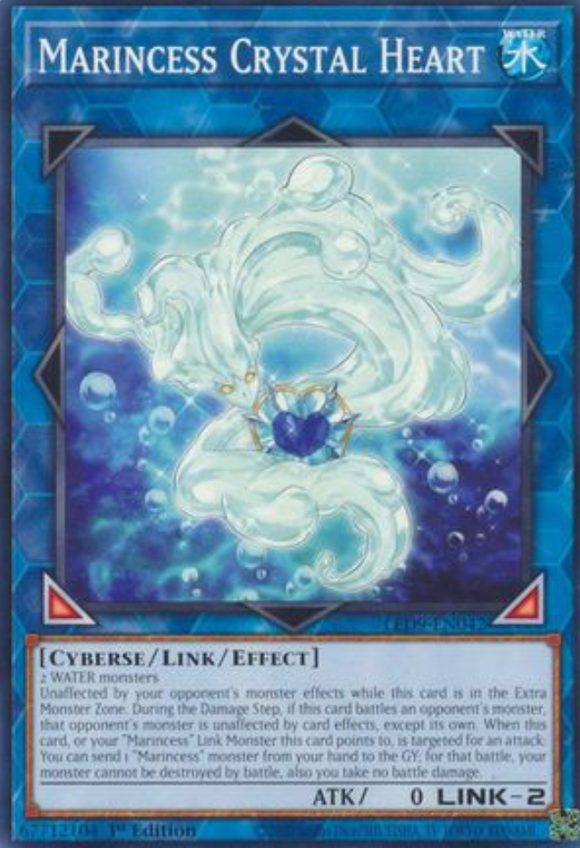 Marincess Crystal Heart - LED9-EN042 - Common 1st Edition
