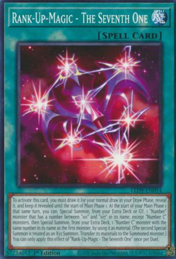 Rank-Up-Magic - The Seventh One - LED9-EN014 - Common 1st Edition