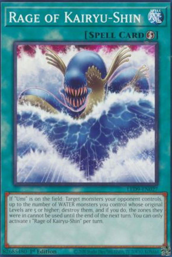 Rage of Kairyu-Shin - LED9-EN027 - Common 1st Edition