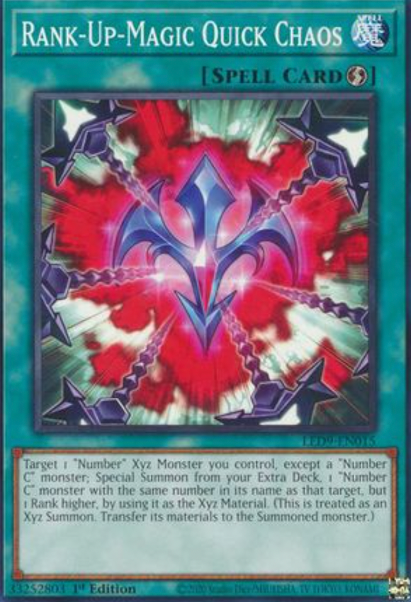 Rank-Up-Magic Quick Chaos - LED9-EN015 - Common 1st Edition