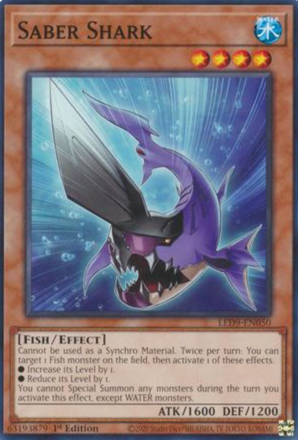 Saber Shark - LED9-EN050 - Common 1st Edition