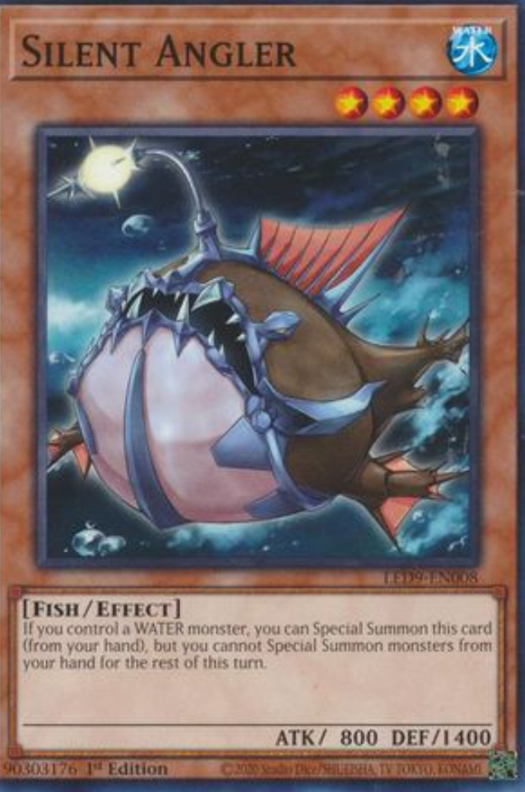 Silent Angler - LED9-EN008 - Common 1st Edition