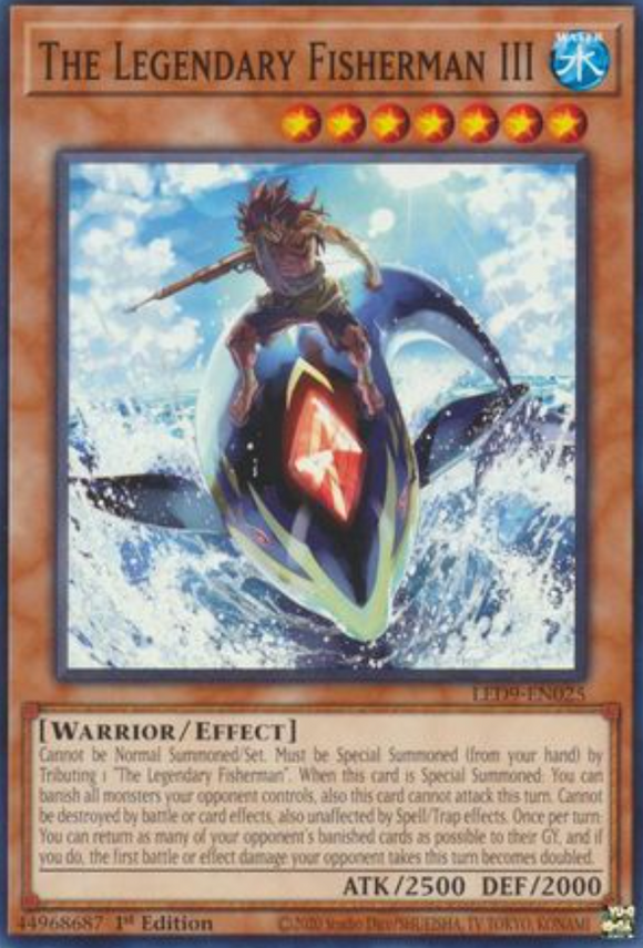 The Legendary Fisherman III - LED9-EN025 - Common 1st Edition