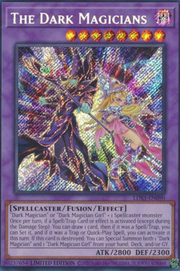 The Dark Magicians - LDS3-EN090 - Secret Rare 1st Edition