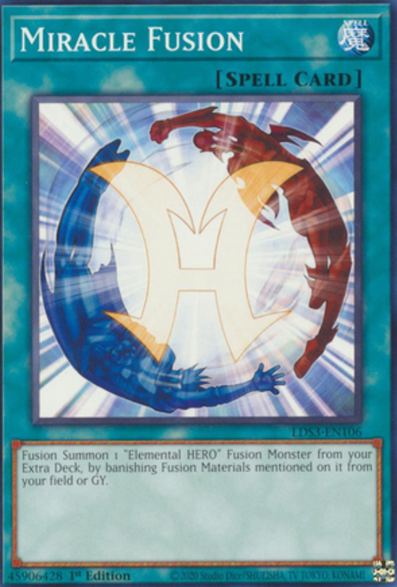Miracle Fusion - LDS3-EN106 - Common 1st Edition