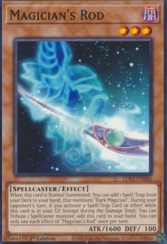 Magician's Rod - LDS3-EN086 - Common 1st Edition