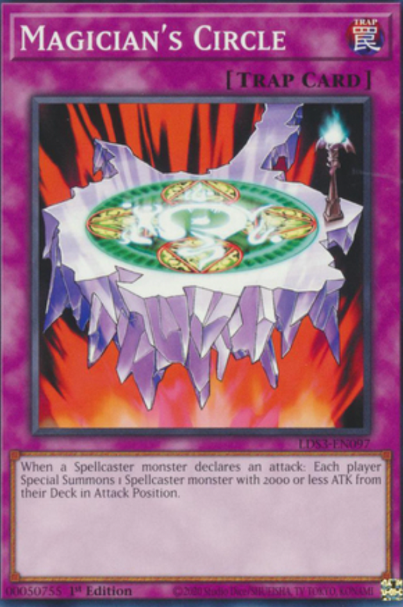 Magician's Circle - LDS3-EN097 - Common 1st Edition