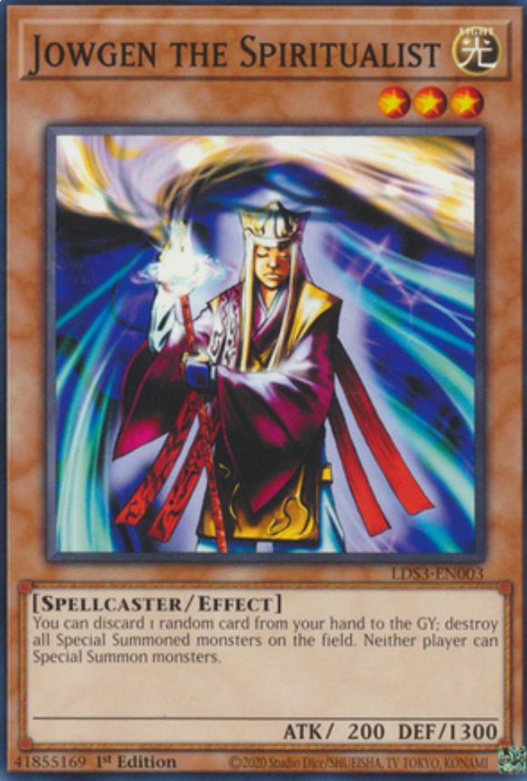 Jowgen the Spiritualist - LDS3-EN003 - Common 1st Edition
