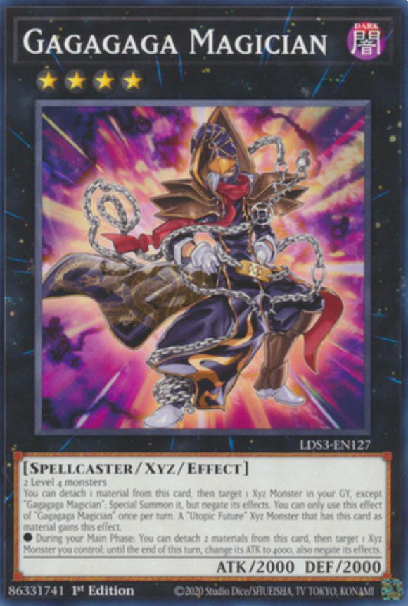 Gagagaga Magician - LDS3-EN127 - Common 1st Edition