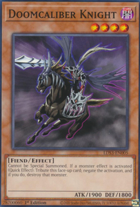 Doomcaliber Knight - LDS3-EN006 - Common 1st Edition