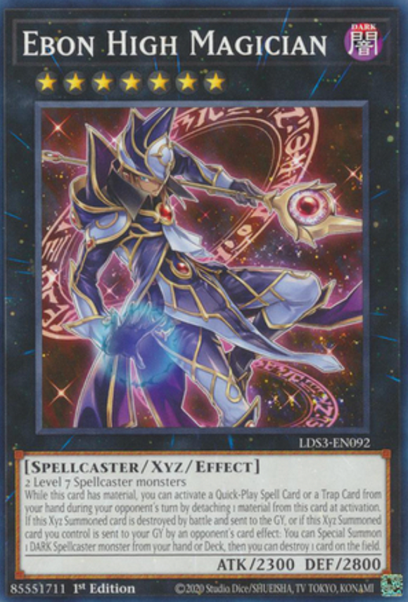 Ebon High Magician - LDS3-EN092 - Common 1st Edition
