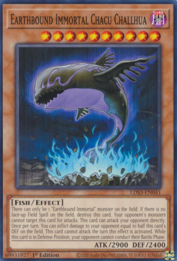 Earthbound Immortal Chacu Challhua - LDS3-EN041 - Common 1st Edition