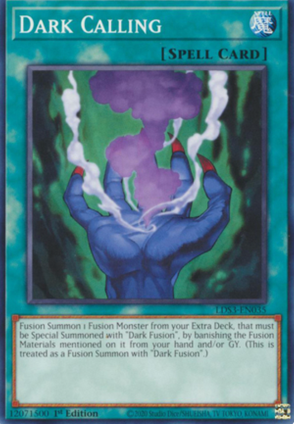 Dark Calling - LDS3-EN035 - Common 1st Edition