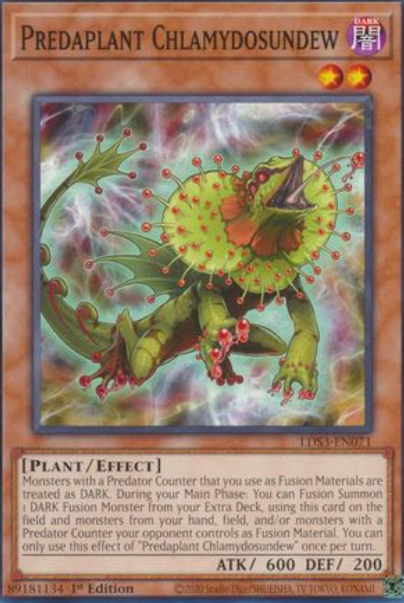 Predaplant Chlamydosundew - LDS3-EN071 - Common 1st Edition