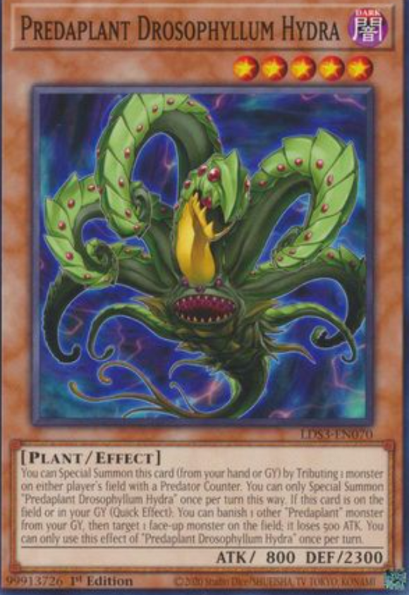 Predaplant Drosophyllum Hydra - LDS3-EN070 - Common 1st Edition