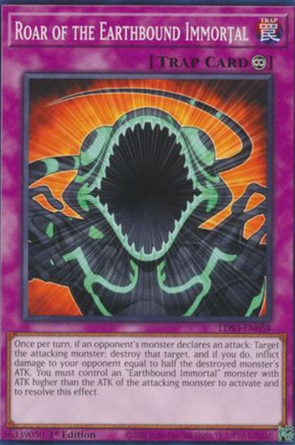 Roar of the Earthbound Immortal - LDS3-EN058 - Common 1st Edition