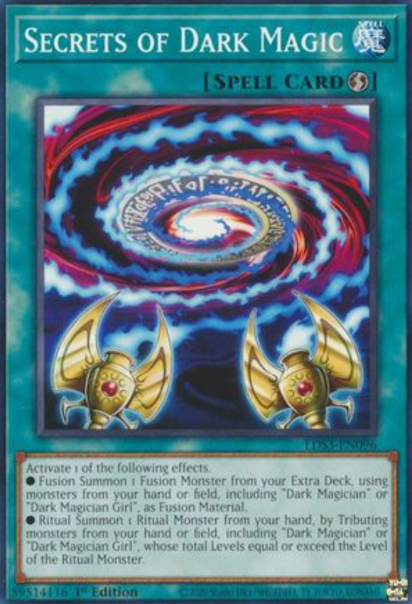 Secrets of Dark Magic - LDS3-EN096 - Common 1st Edition