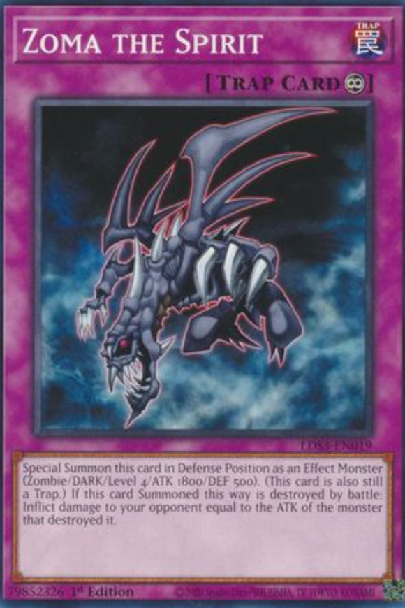 Zoma the Spirit - LDS3-EN019 - Common 1st Edition