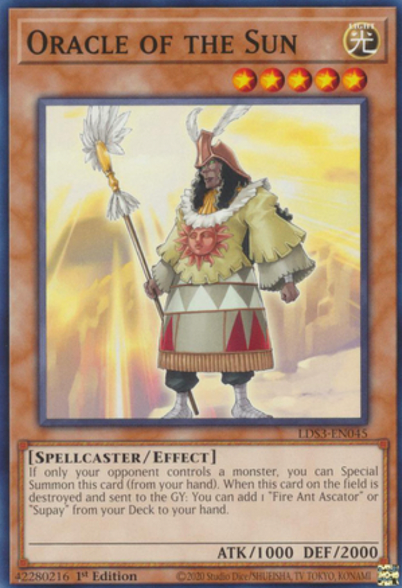 Oracle of the Sun - LDS3-EN045 - Common 1st Edition