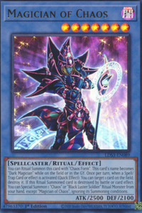 Magician of Chaos - LDS3-EN089 - Ultra Rare 1st Edition (Various Colours)