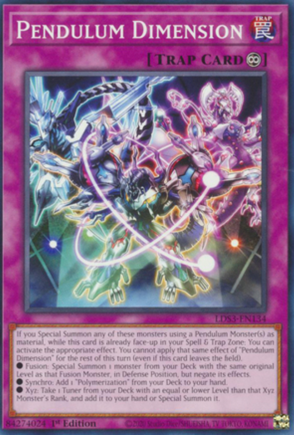 Pendulum Dimension - LDS3-EN134 - Common 1st Edition