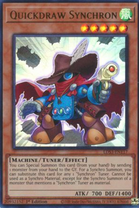 Quickdraw Synchron - LDS3-EN117 - Ultra Rare 1st Edition (Various Colours)
