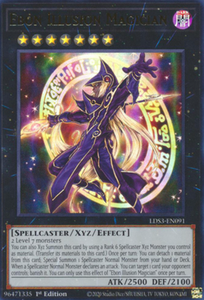 Ebon Illusion Magician - LDS3-EN091 - Ultra Rare 1st Edition (Various Colours)