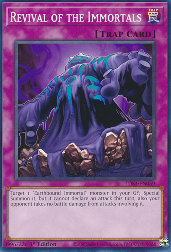 Revival of the Immortals - LDS3-EN059 - Common 1st Edition