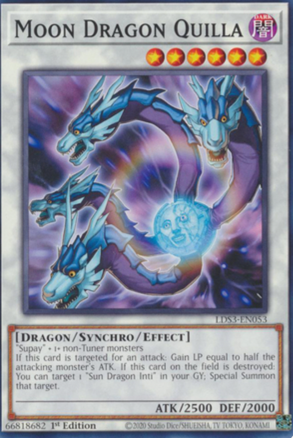 Moon Dragon Quilla - LDS3-EN053 - Common 1st Edition