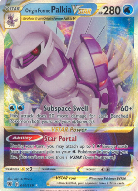 Origin Forme Palkia VSTAR - 040/189 - Ultra Rare