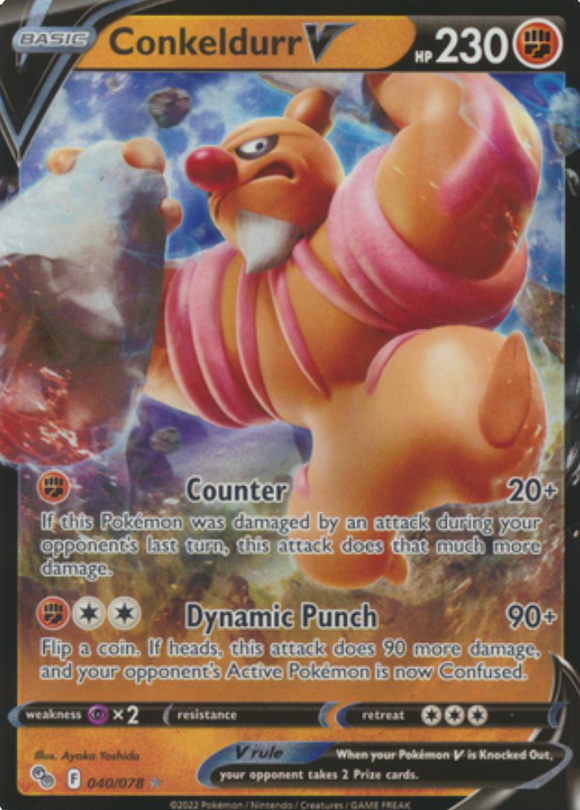 Conkeldurr V - 040/078 - Ultra Rare