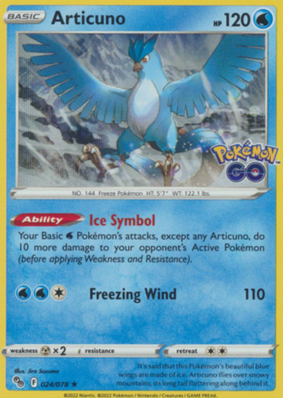 Articuno - 024/078 - Holo Rare