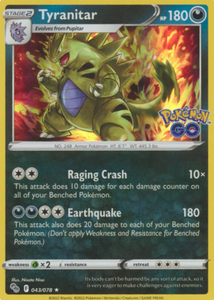 Tyranitar - 043/078 - Holo Rare