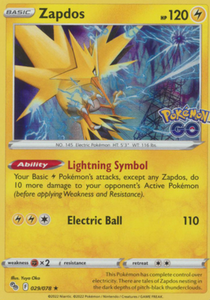 Zapdos - 029/078 - Holo Rare