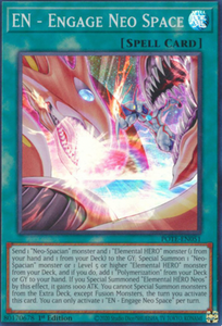 EN - Engage Neo Space - POTE-EN051 - Super Rare 1st Edition