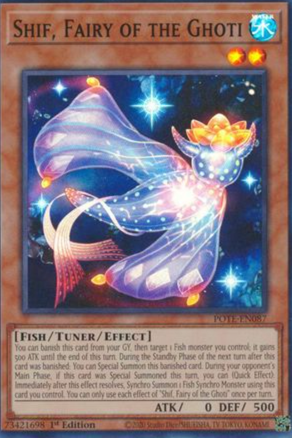 Shif, Fairy of the Ghoti - POTE-EN087 - Super Rare 1st Edition