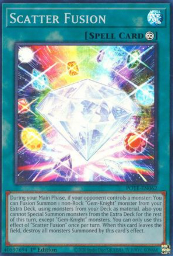 Scatter Fusion - POTE-EN062 - Super Rare 1st Edition