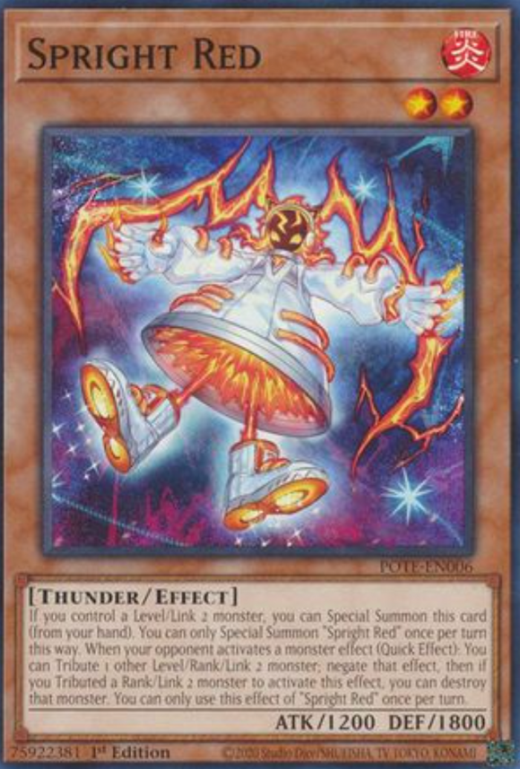 Spright Red - POTE-EN006 - Common 1st Edition