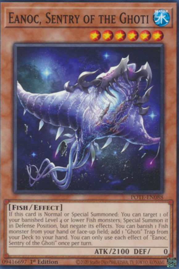 Eanoc, Sentry of the Ghoti - POTE-EN088 - Common 1st Edition