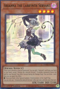 Arianna the Labrynth Servant - TAMA-EN017 - Ultra Rare 1st Edition