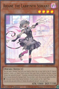 Ariane the Labrynth Servant - TAMA-EN016 - Ultra Rare 1st Edition