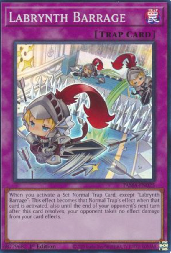 Labrynth Barrage - TAMA-EN025 - Super Rare 1st Edition