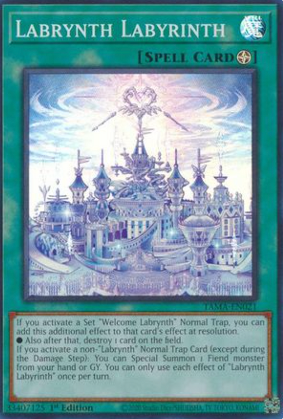 Labrynth Labyrinth - TAMA-EN021 - Super Rare 1st Edition