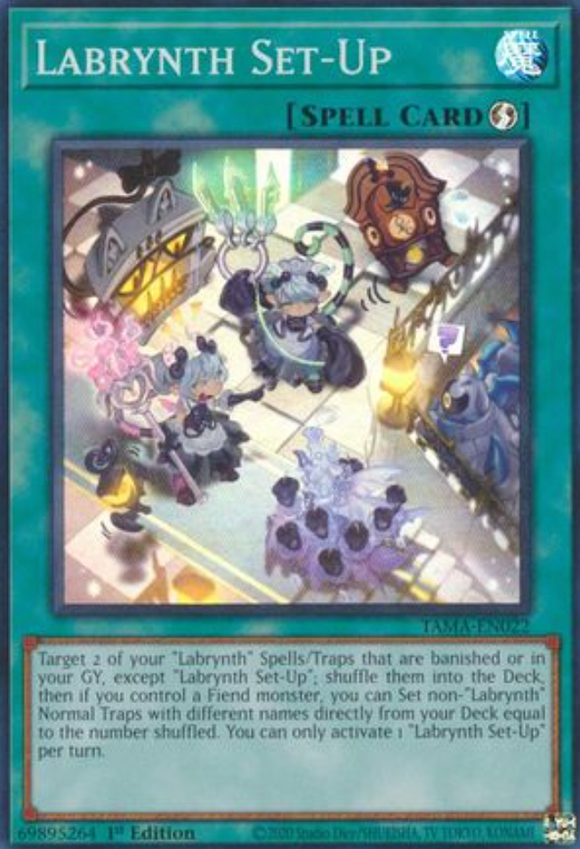 Labrynth Set-Up - TAMA-EN022 - Super Rare 1st Edition