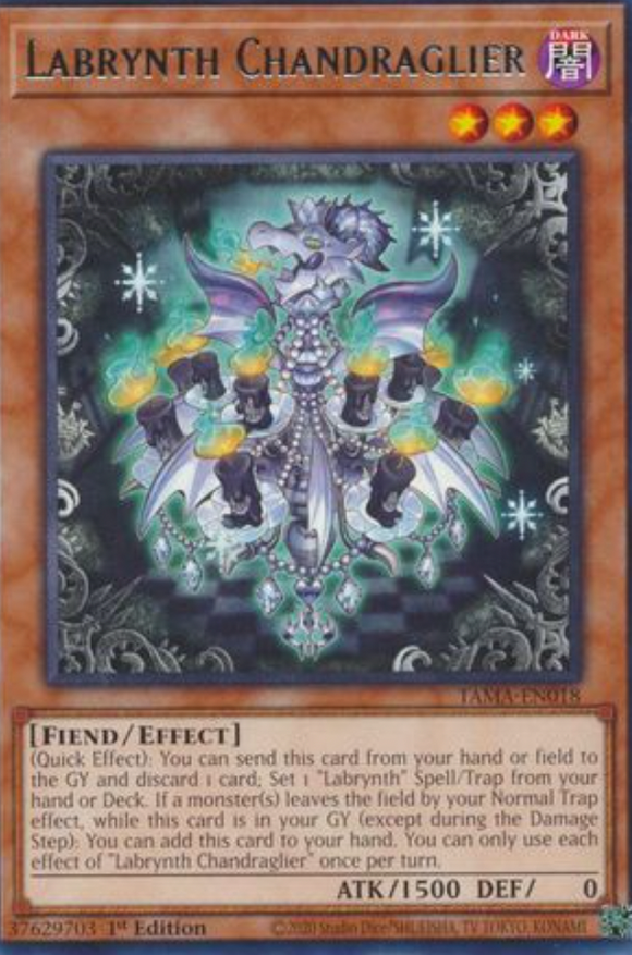 Labrynth Chandraglier - TAMA-EN018 - Rare 1st Edition
