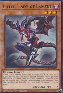 Lilith, Lady of Lament - TAMA-EN049 - Rare 1st Edition