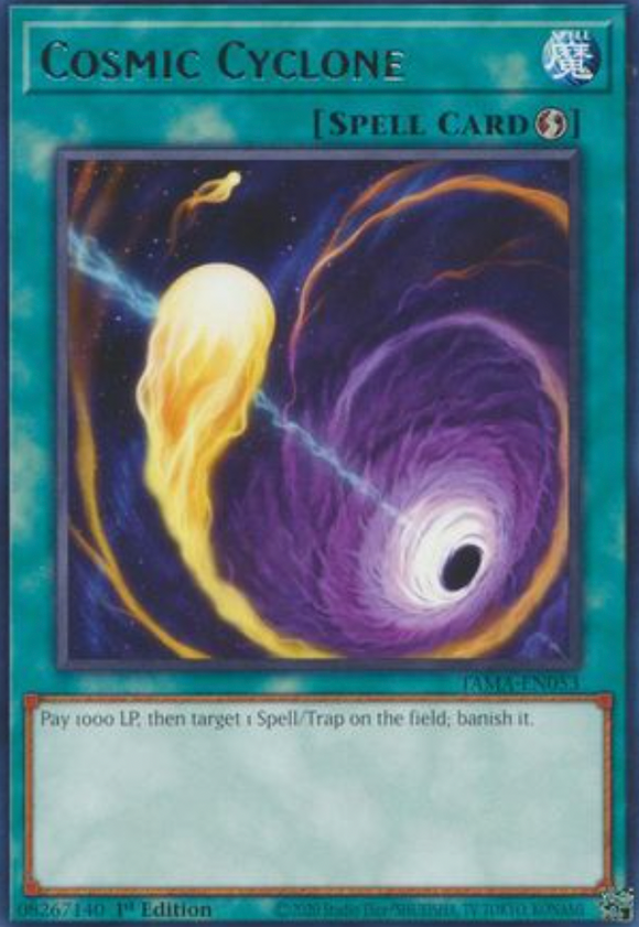 Cosmic Cyclone - TAMA-EN053 - Rare 1st Edition