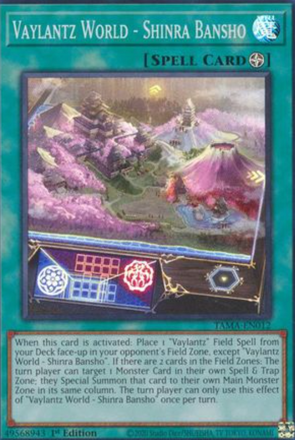 Vaylantz World - Shinra Bansho - TAMA-EN012 - Super Rare 1st Edition